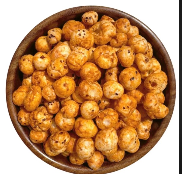 Makhana product closeup